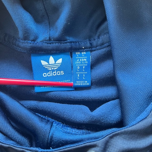 Adidas Originals Boom Dock Hoodie Blue Size Large - Picture 2 of 10